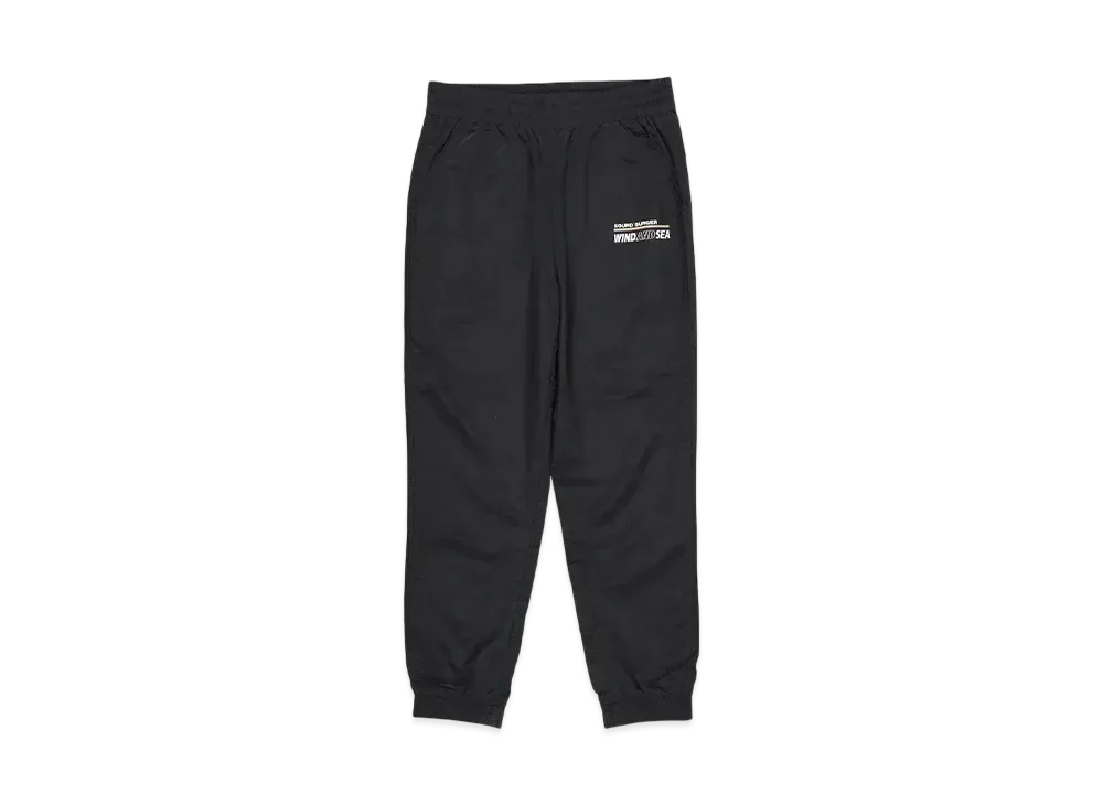 WIND AND SEA x Sound Burger Track Pant "Black"
