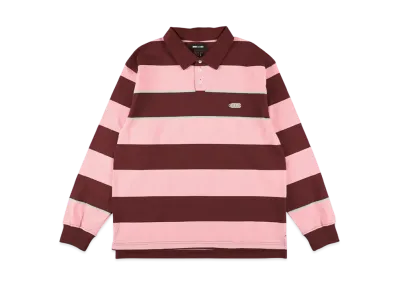 WIND AND SEA Border Rugger Shirt "Burgundy"