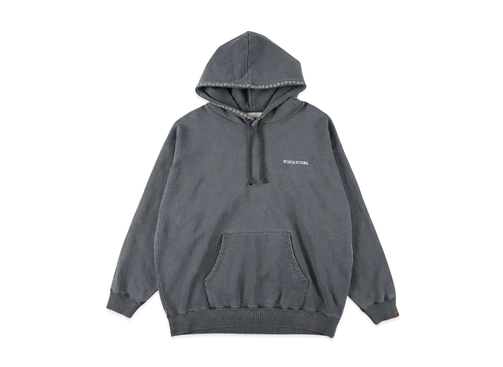 WIND AND SEA Hooded Sweatshirt "Black"