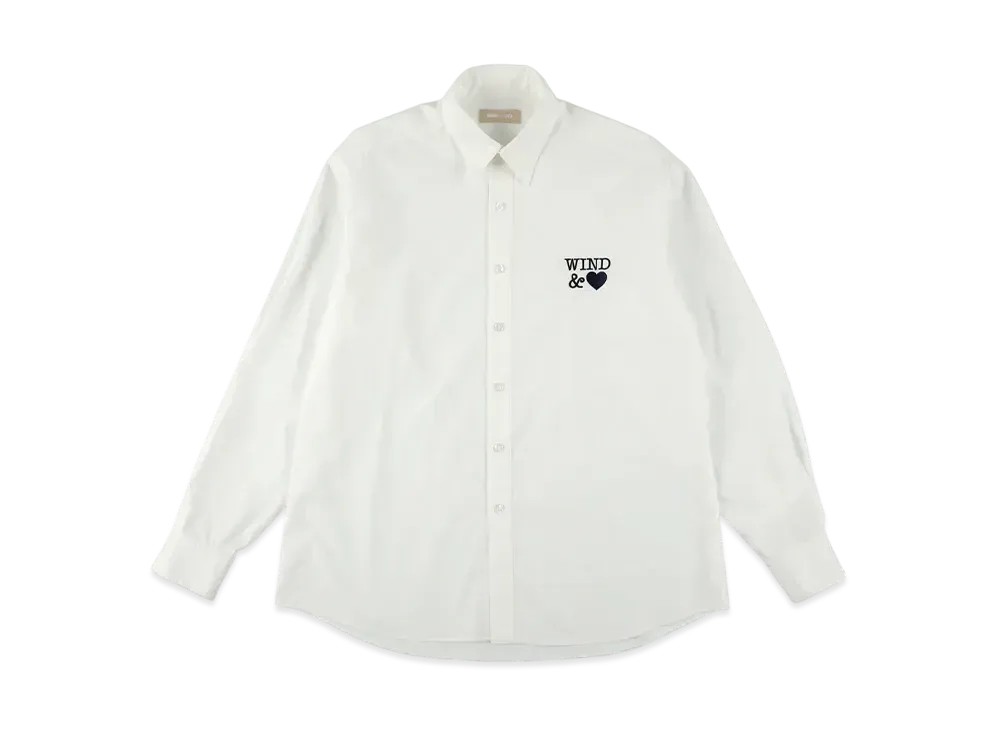 WIND AND SEA L/S Shirt "White"