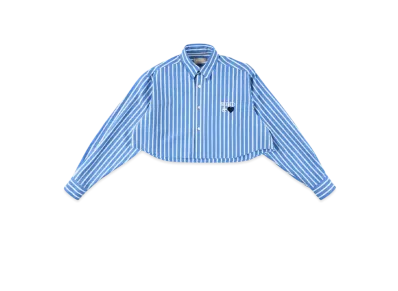 WIND AND SEA Cropped Shirt "Stripe"