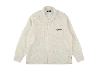 WIND AND SEA Crochet L/S Shirts "White"