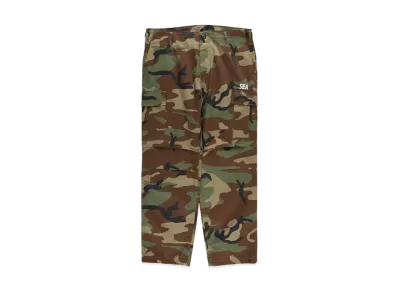 WIND AND SEA Military Cargo Pants "WoodLand"