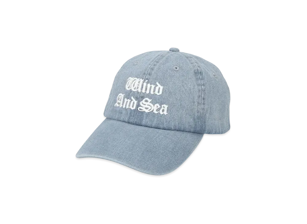 WIND AND SEA Logo Cap "Denim"