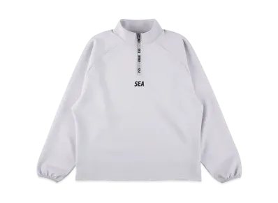 WIND AND SEA ES_Tech Cardbord Half Zip Shirt (Adult) "Gray"