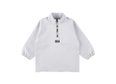 WIND AND SEA ES_Tech Cardbord Half Zip Shirt (Child) "Gray"