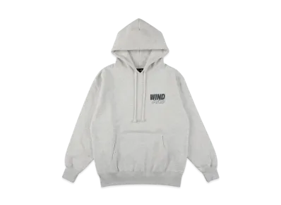 WIND AND SEA Line Halftone Sea Hooded Sweatshirt "Gray"