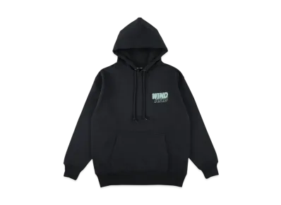 WIND AND SEA Line Halftone Sea Hooded Sweatshirt "Navy"