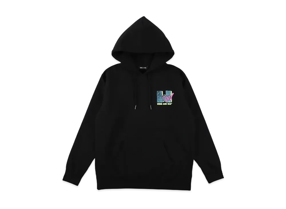 WIND AND SEA Wsea Hooded Sweatshirt "Black"
