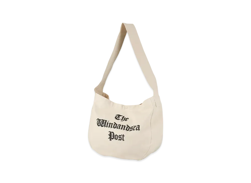 WIND AND SEA The Windandsea Post Shoulder Bag "Natural"
