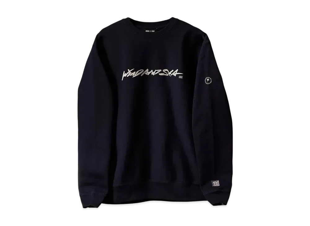 WIND AND SEA Crewneck Sweatshirt Fukuoka Limited "Navy"