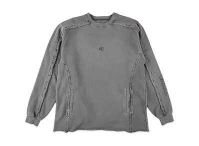 WIND AND SEA Sulfer Acid C-Off Crew Neck "Chacoal"