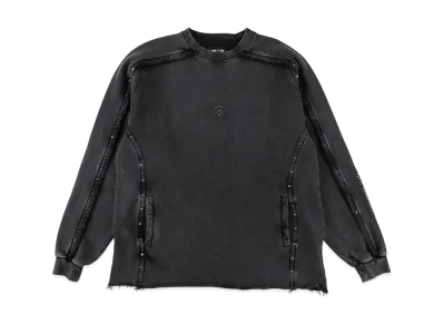 WIND AND SEA Sulfer Acid C-Off Crew Neck "Black"