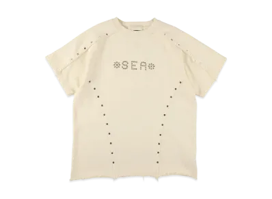 WIND AND SEA Sulfer Acid C-Off S/S Top "Ecru"