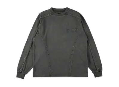 WIND AND SEA Sulfer Acid Studs C-Off L/S Top "Charcoal"