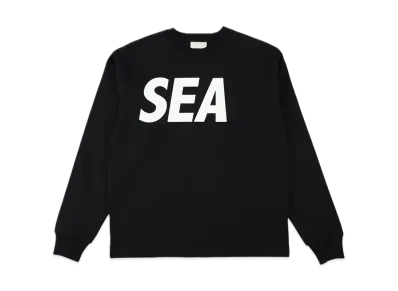 WIND AND SEA Sea Long Sleeve Tee "Black"