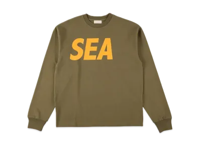 WIND AND SEA Sea Long Sleeve Tee "Khaki"