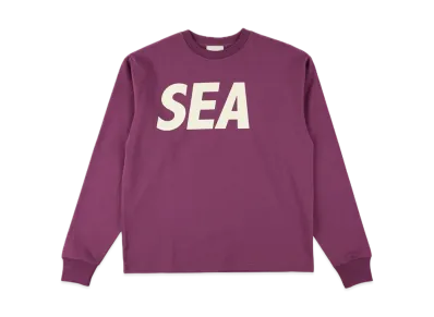 WIND AND SEA Sea Long Sleeve Tee "Purple"