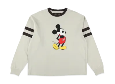 WIND AND SEA x Disney Mickey Line LS Tee "White"