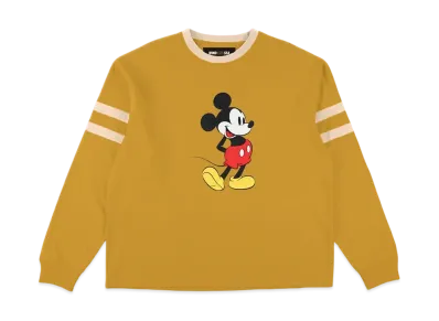WIND AND SEA x Disney Mickey Line LS Tee "Mustard"