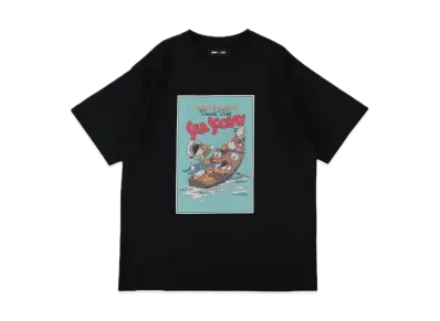 WIND AND SEA x Disney Donald Boat SS Tee "Black"