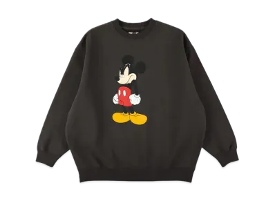 WIND AND SEA x Disney Mickey Angry Sweat Shirt "Black"