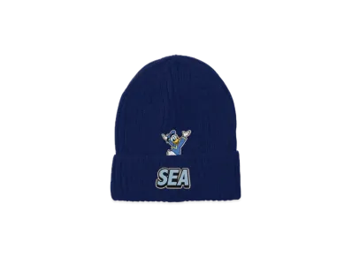WIND AND SEA x Disney Donald Patch Beanie "Blue"