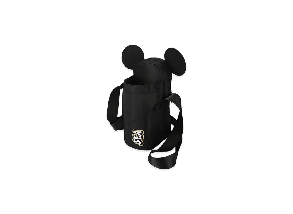 WIND AND SEA x Disney Mickey Nylon Pochette "Black"