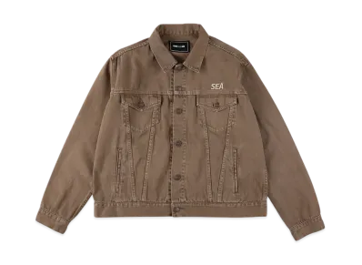 WIND AND SEA Garment Dye Jacket "Brown"