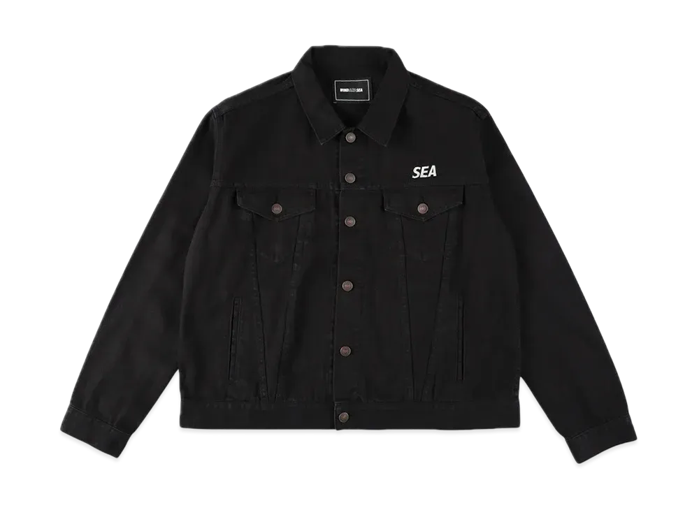 WIND AND SEA Garment Dye Jacket "Black"