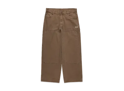 WIND AND SEA Garment Dye Double Knee Pant "Brown"
