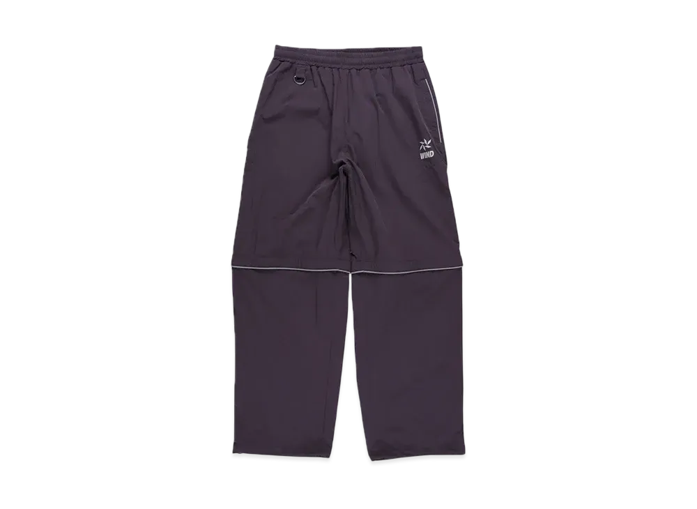WIND AND SEA Piping 2Way Track Pant "Chacoal"