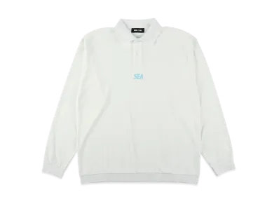 WIND AND SEA CT(Anti Seethrough) L/S Polo "White"