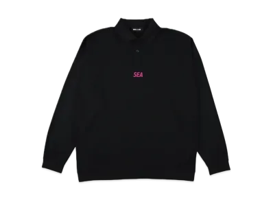 WIND AND SEA CT(Anti Seethrough) L/S Polo "BlackPink"