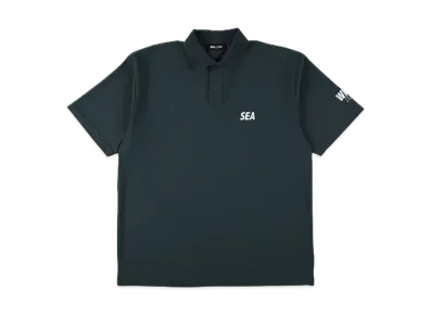 WIND AND SEA CT(Anti Seethrough) S/S Polo "SlateBlue"
