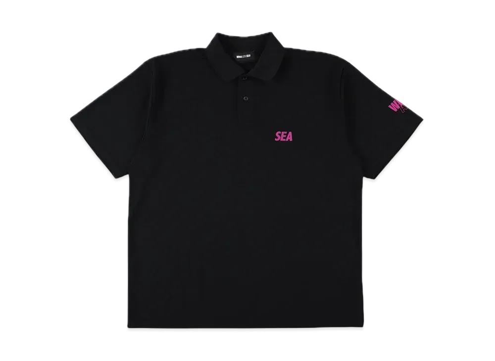 WIND AND SEA CT(Anti Seethrough) S/S Polo "BlackPink"
