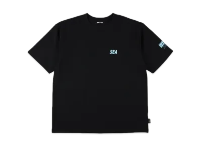 WIND AND SEA CTCrewneck (Cordura(R)) S/S Tee "BlackBlue"