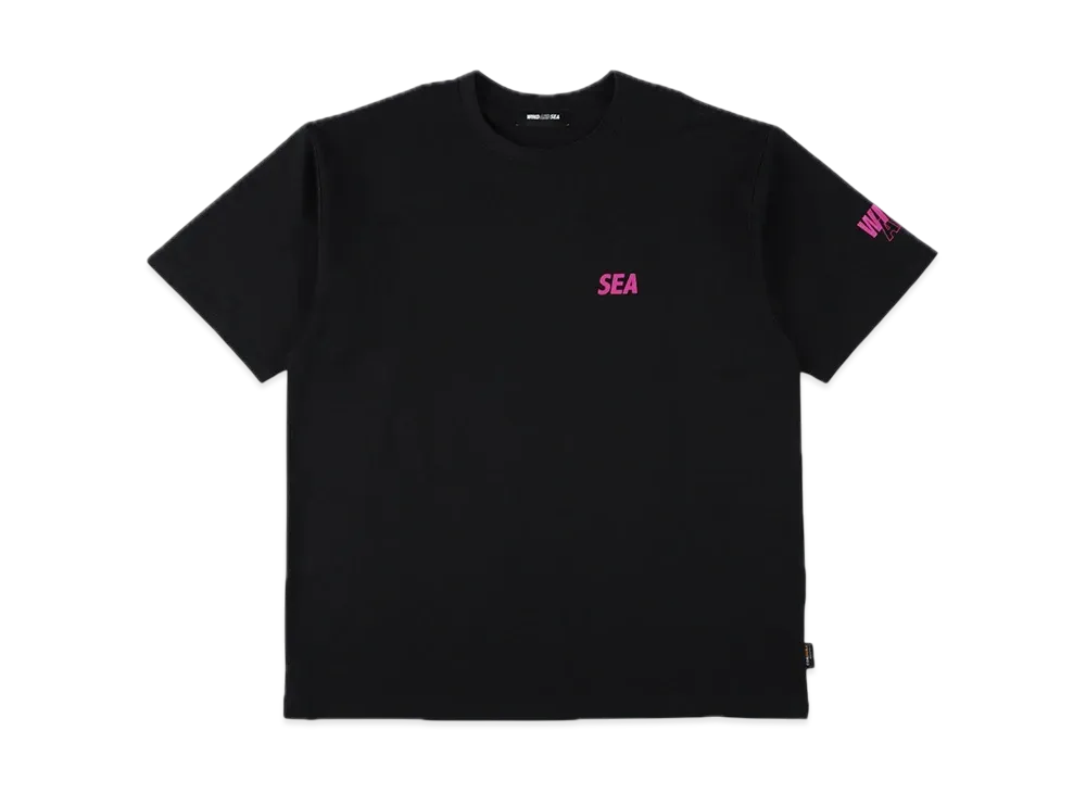 WIND AND SEA CTCrewneck (Cordura(R)) S/S Tee "BlackPink"