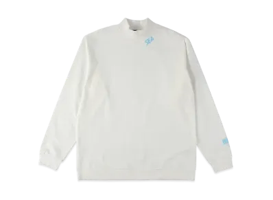 WIND AND SEA CTMockneck (Cordura(R)) L/S Tee "White"