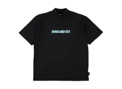 WIND AND SEA CTMockneck (Cordura(R)) S/S Tee "BlackBlue"