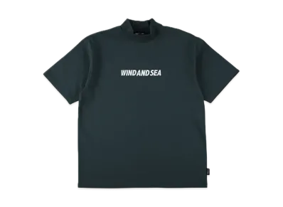 WIND AND SEA CTMockneck (Cordura(R)) S/S Tee "SlateBlue"