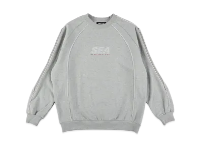 WIND AND SEA Piping Crewneck Sweatshirt "Gray"