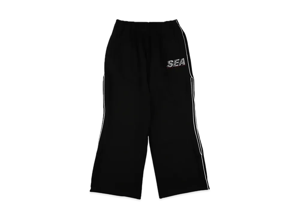 WIND AND SEA Piping Wide Sweatpant "Black"