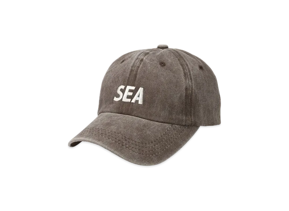WIND AND SEA Logo Stitch Cap "Brown"