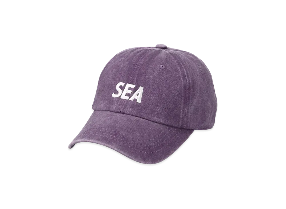 WIND AND SEA Logo Stitch Cap "Purple"