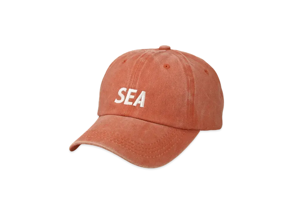 WIND AND SEA Logo Stitch Cap "Orange"