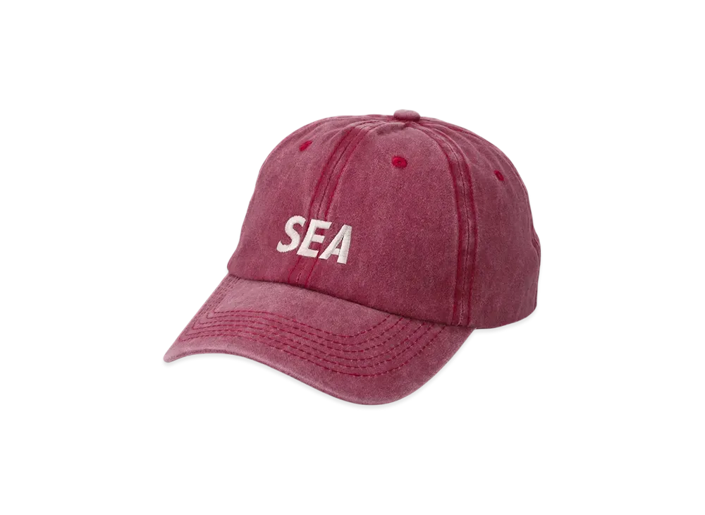 WIND AND SEA Logo Stitch Cap "Red"