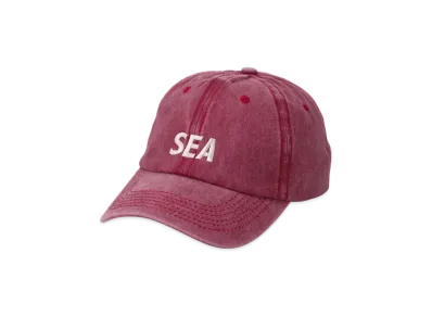 WIND AND SEA Logo Stitch Cap "Red"