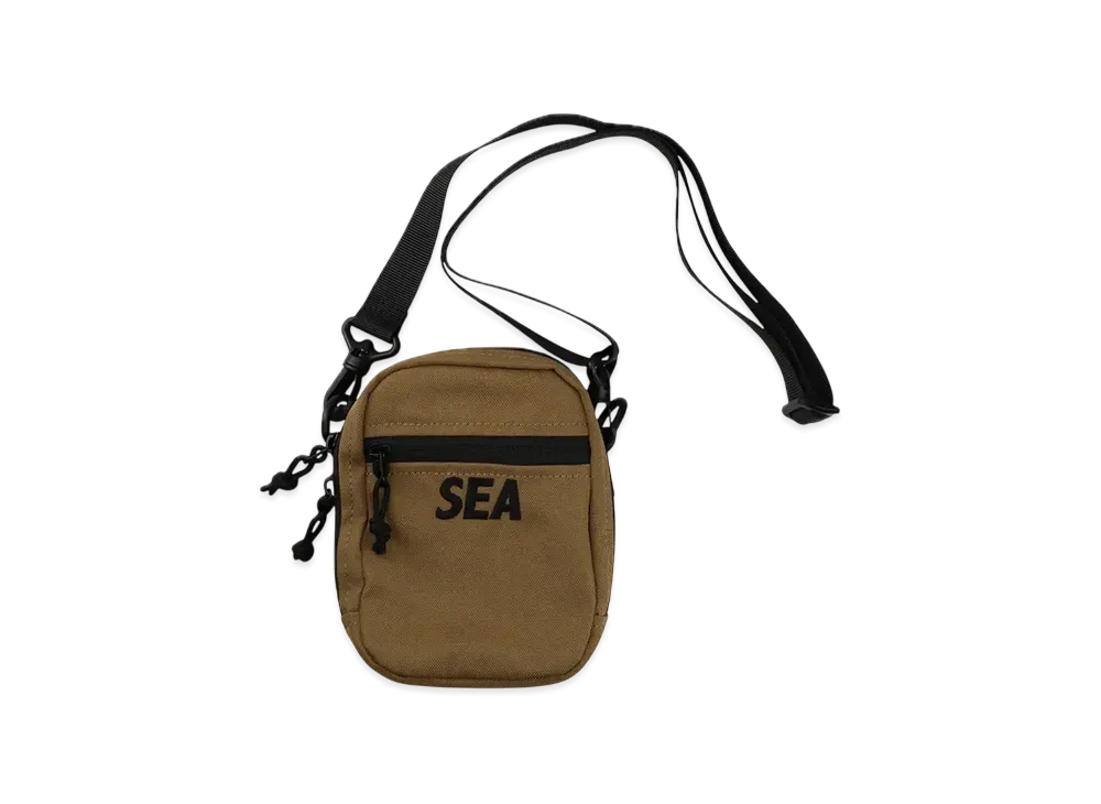 WIND AND SEA Essentials Small Shouder Bag "CoyoteBrown"