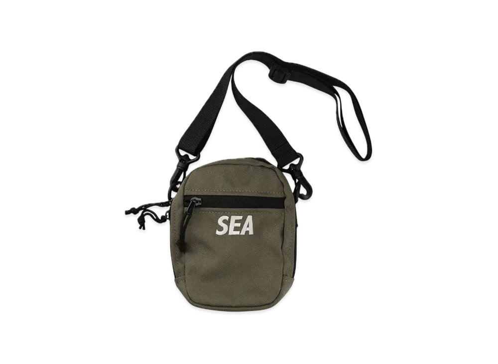 WIND AND SEA Essentials Small Shouder Bag "MossGray"